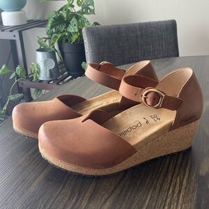 Birkenstock Mary Ring-Buckle oiled leather